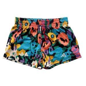 Adidas Floral Athletic Shorts size M 10/12